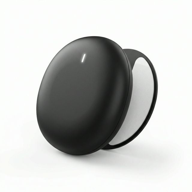 Physia Posture Pulse — sleek matte black smart vibration posture device